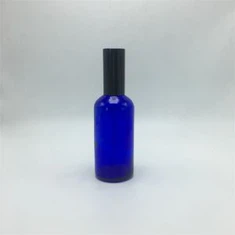 Blue Glass Spray Bottles
